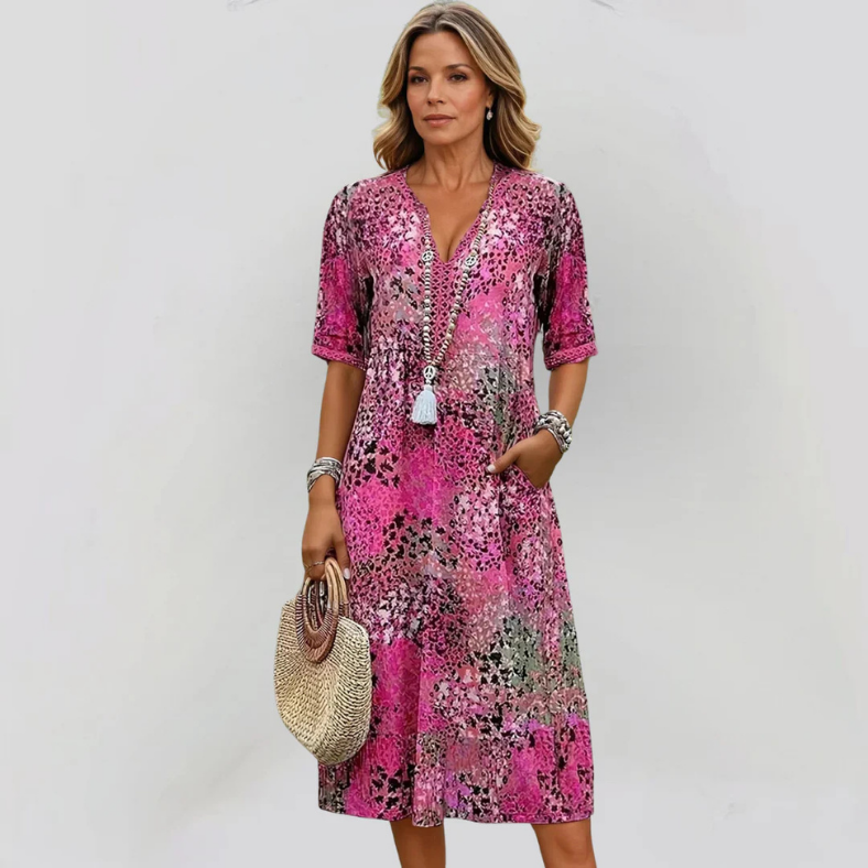 Clara | Mid-length lively dress
