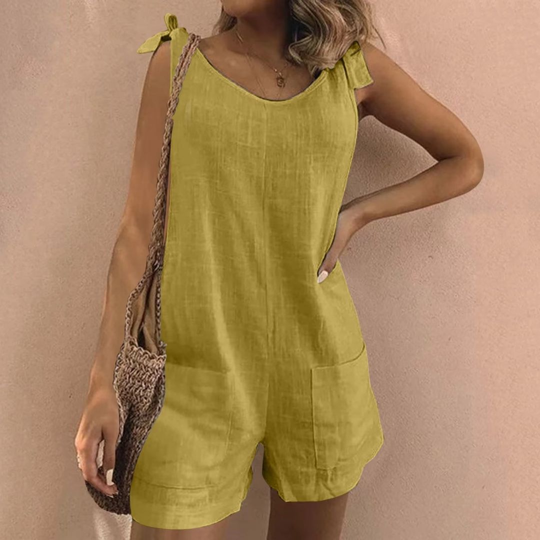 Lindey | Casual Sleeveless Jumpsuit