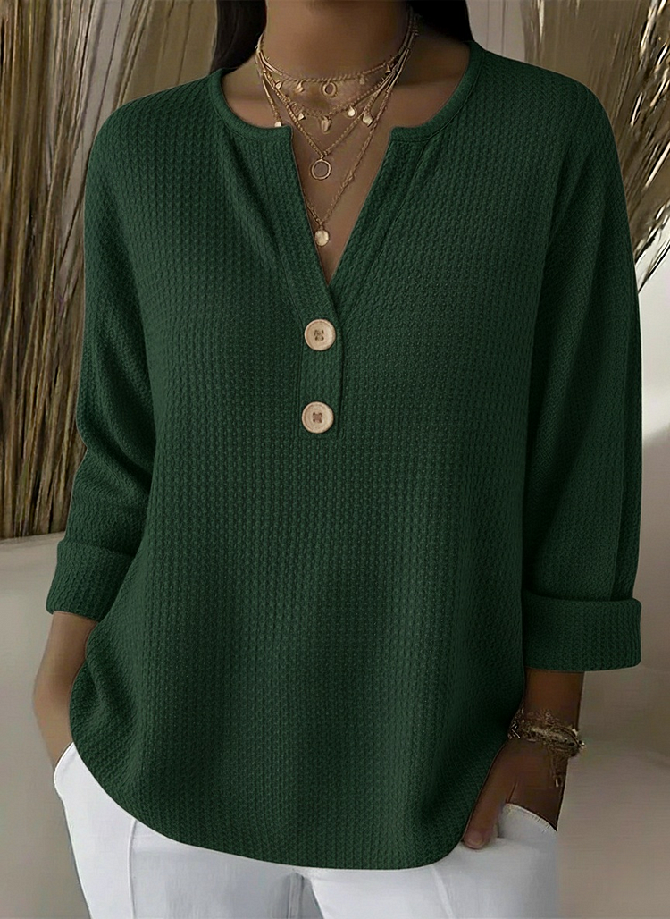 Mirabell | Textured Button Sweater