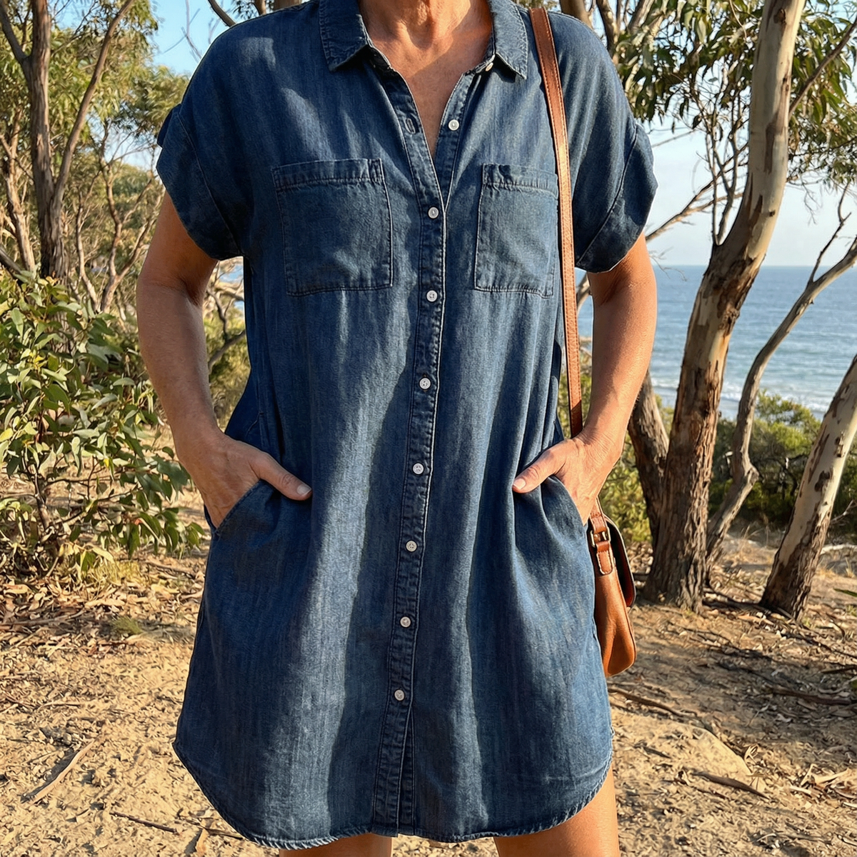 Elysia | Casual denim dress