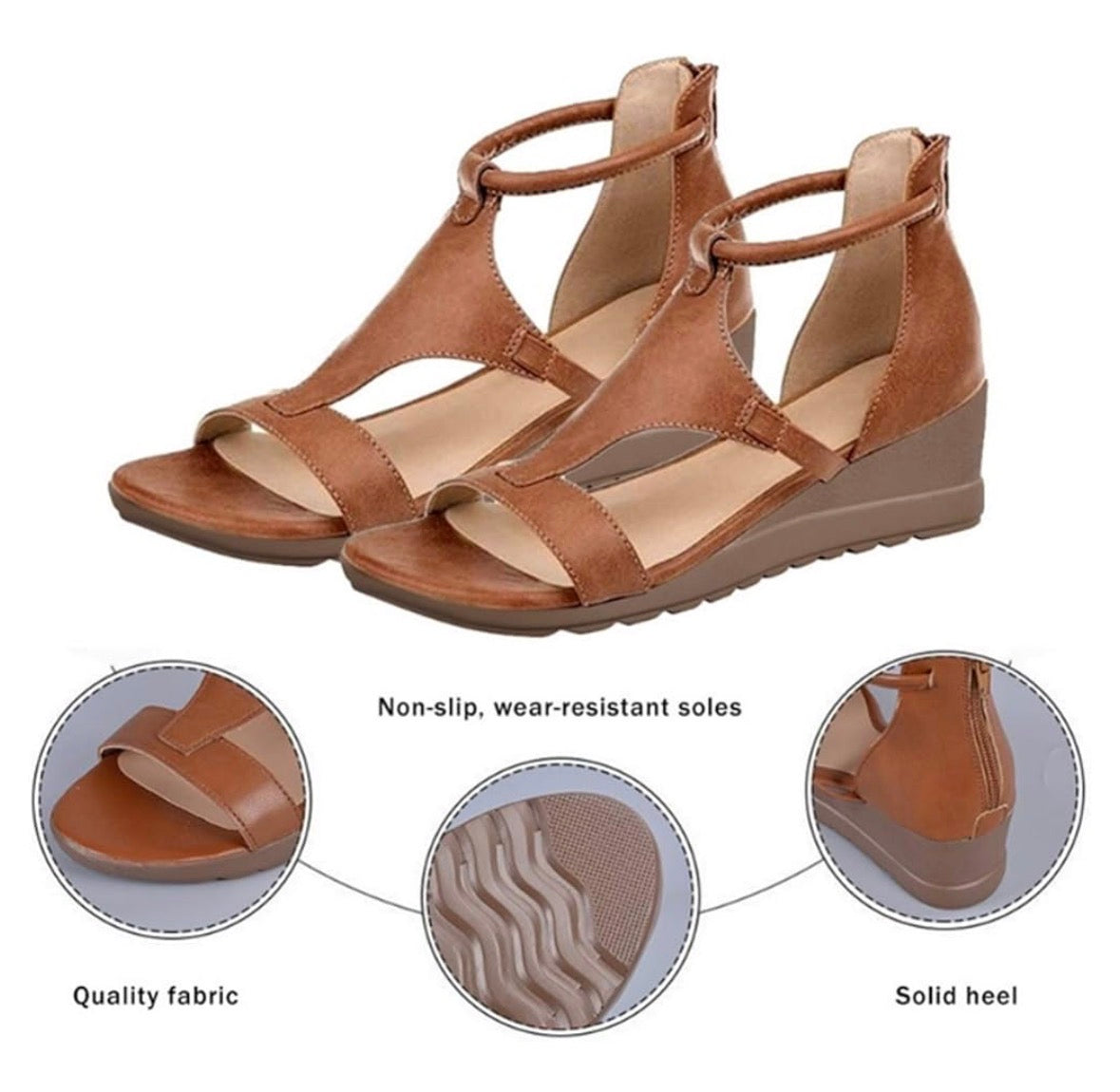 Evie | Elegant Orthopedic Sandals