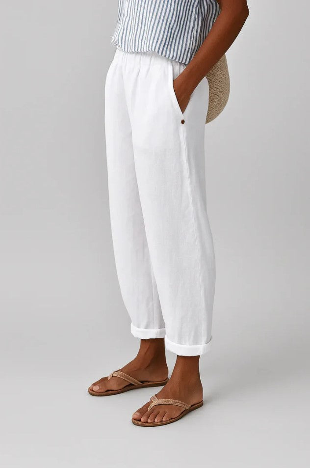 Harlow | Timeless Linen-Cotton Trousers