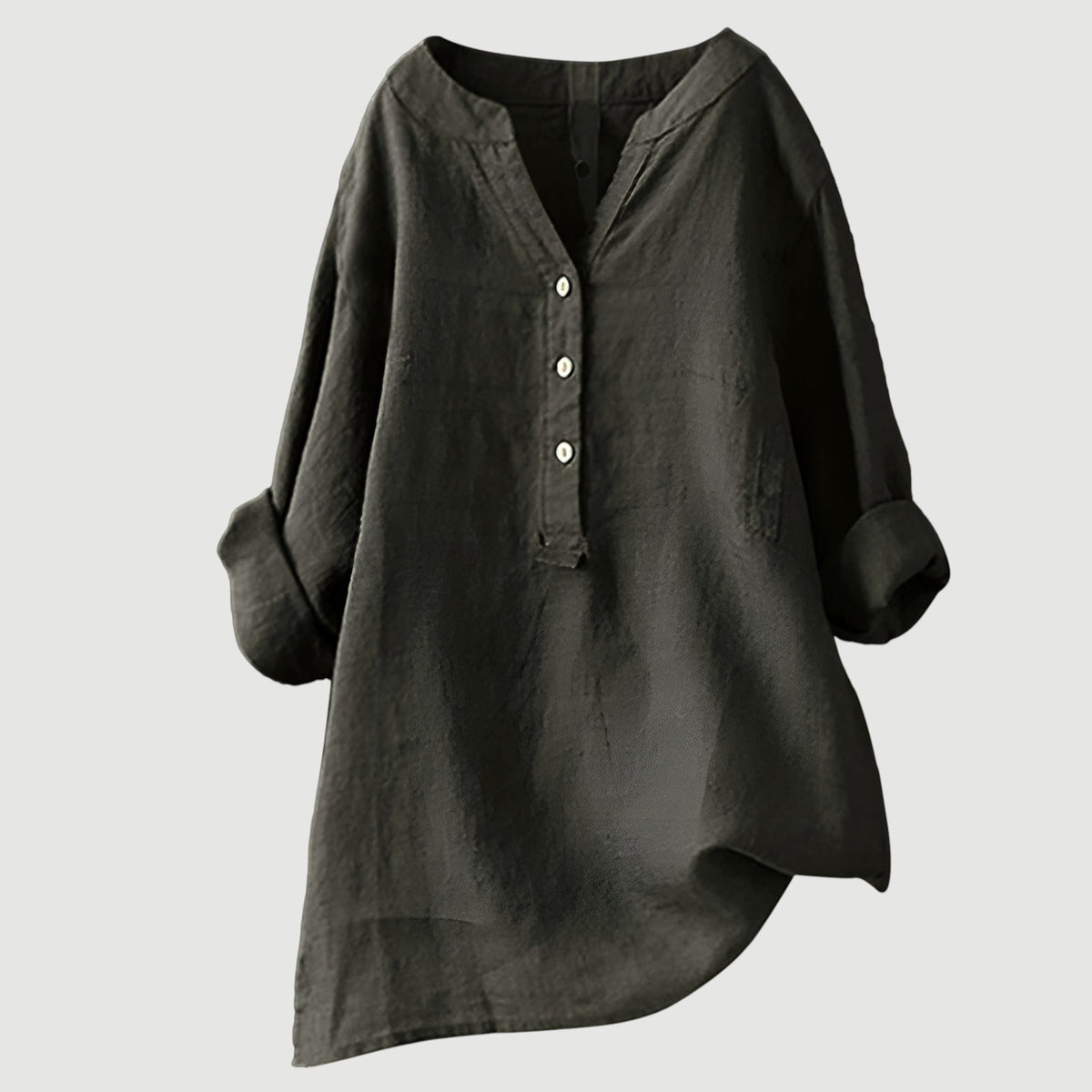 Lydia | Oversized tunic blouse with V-neck