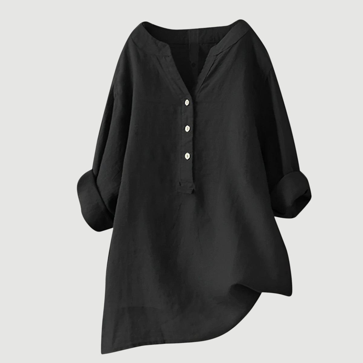 Lydia | Oversized tunic blouse with V-neck