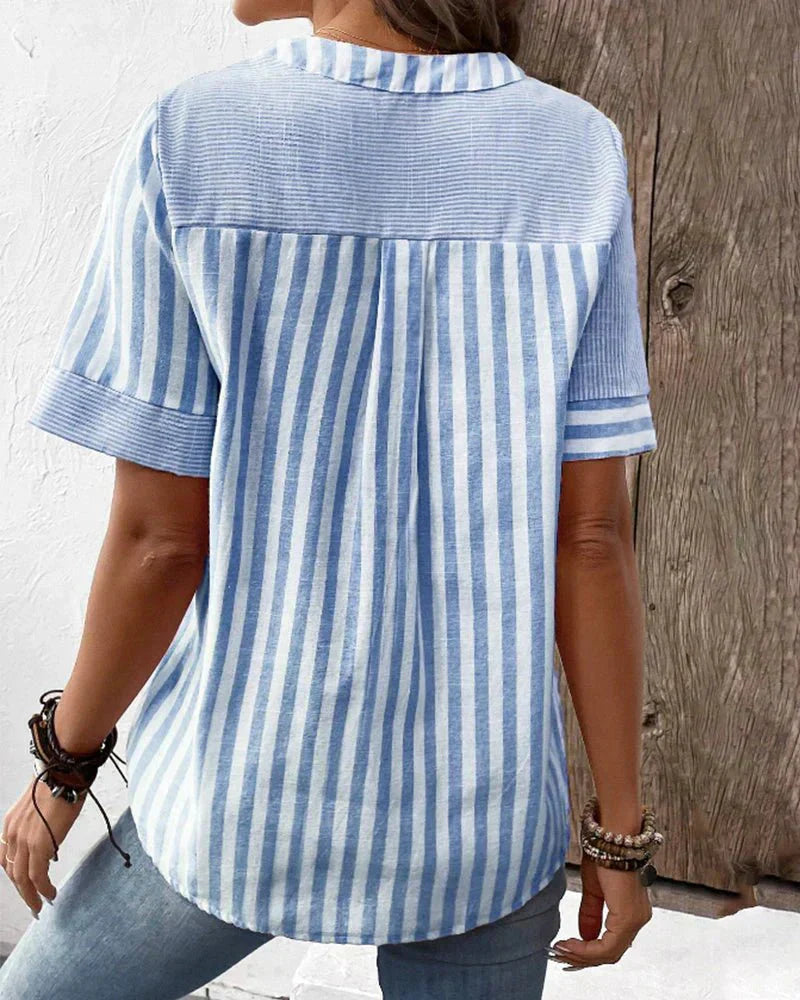 Lola | Cosy Striped Blouse
