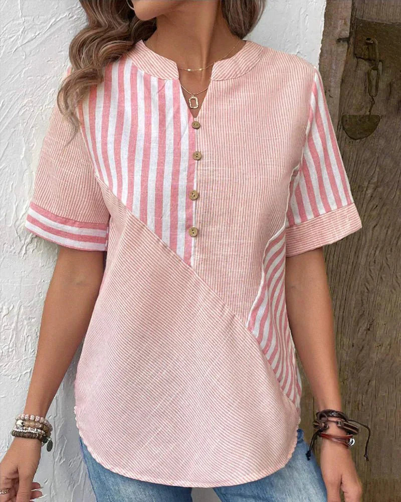 Lola | Cosy Striped Blouse