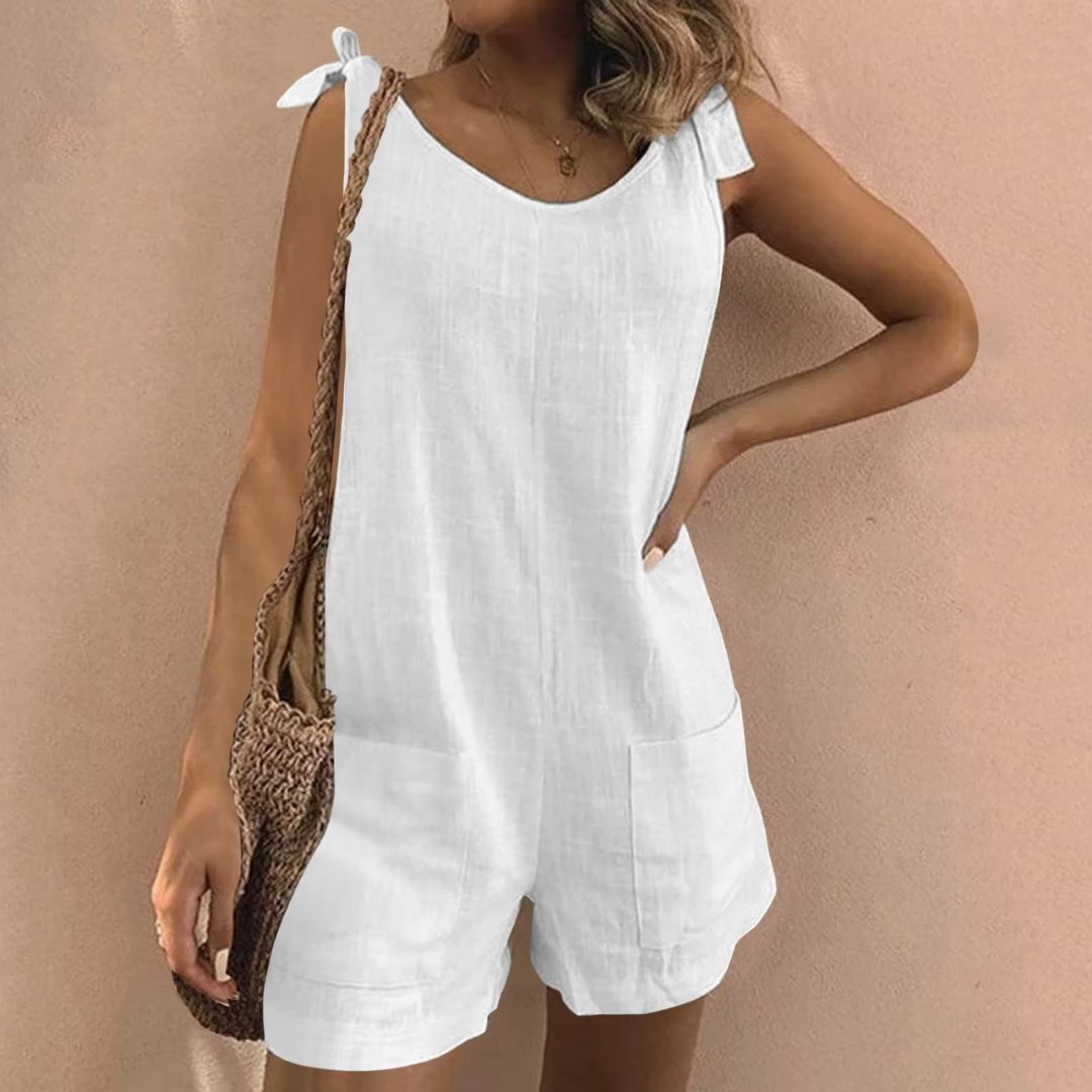 Lindey | Casual Sleeveless Jumpsuit