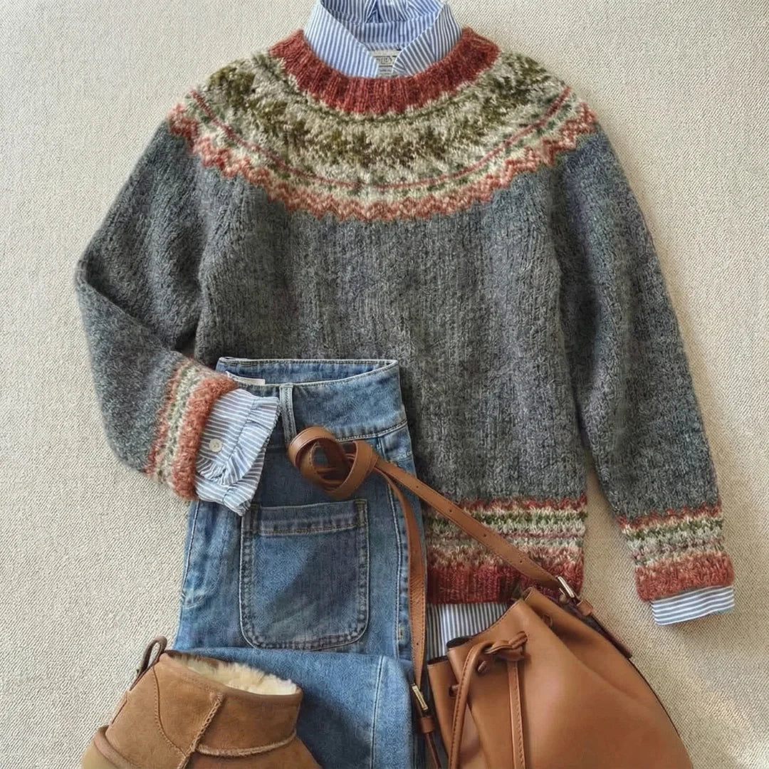 Alexis | Chic Vintage Knit Sweater