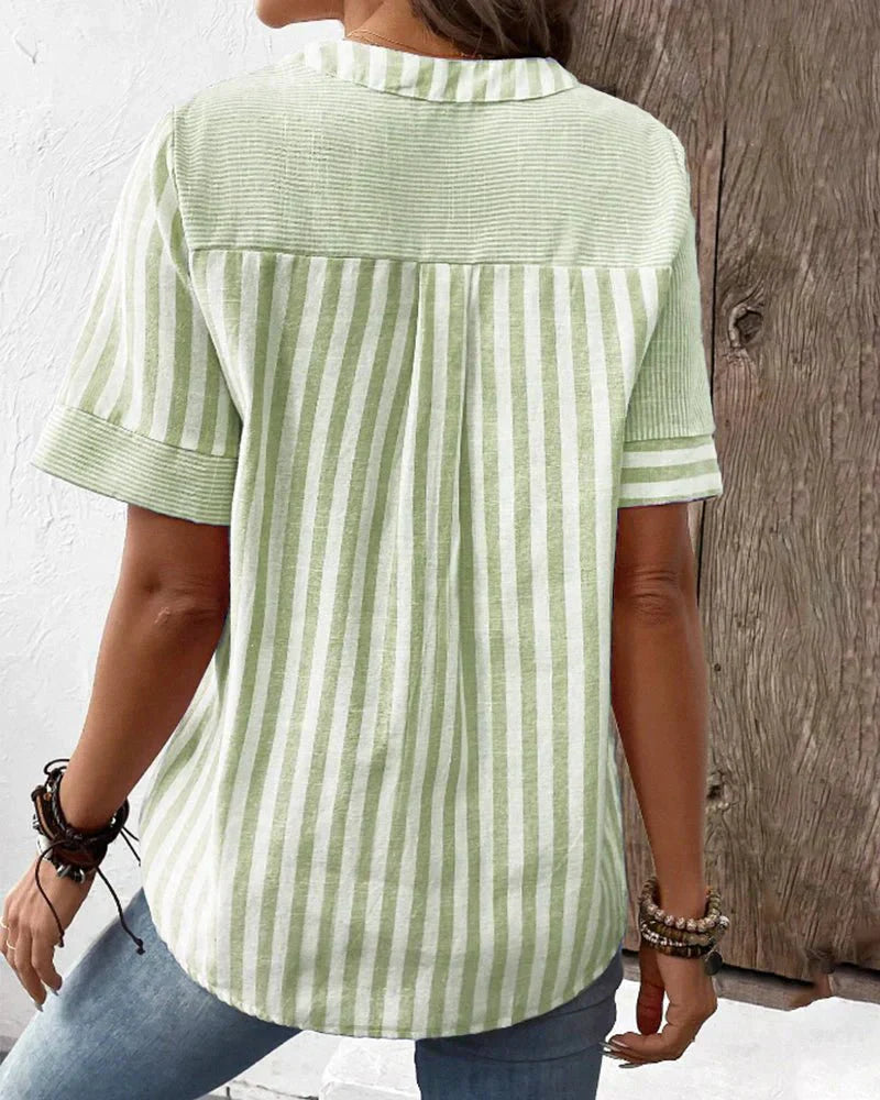 Lola | Cosy Striped Blouse
