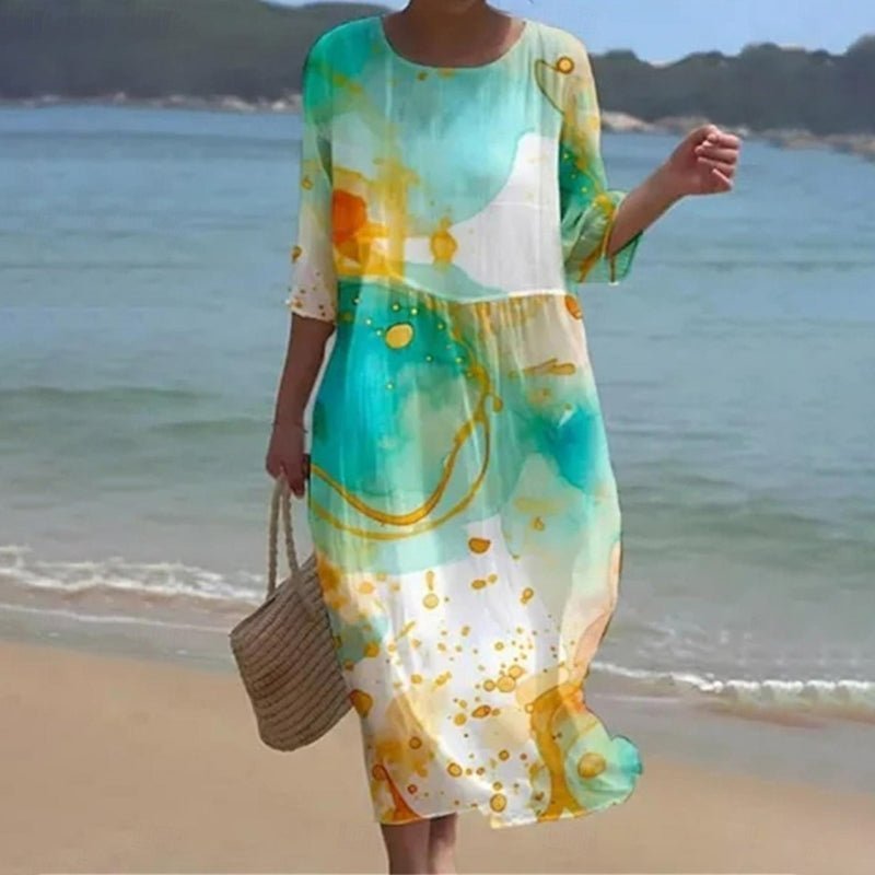 Dita | Flower Dress at Sunset