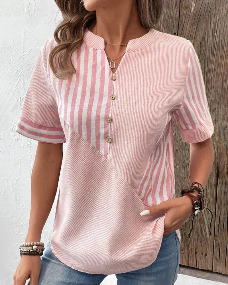 Lola | Cosy Striped Blouse