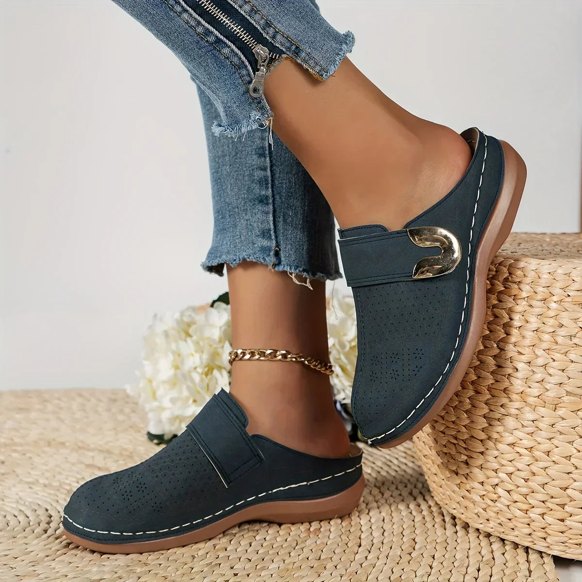 Sheryl | Chic Supportive Wedge Sandals