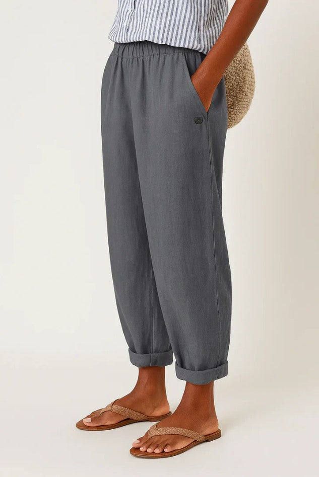 Harlow | Timeless Linen-Cotton Trousers
