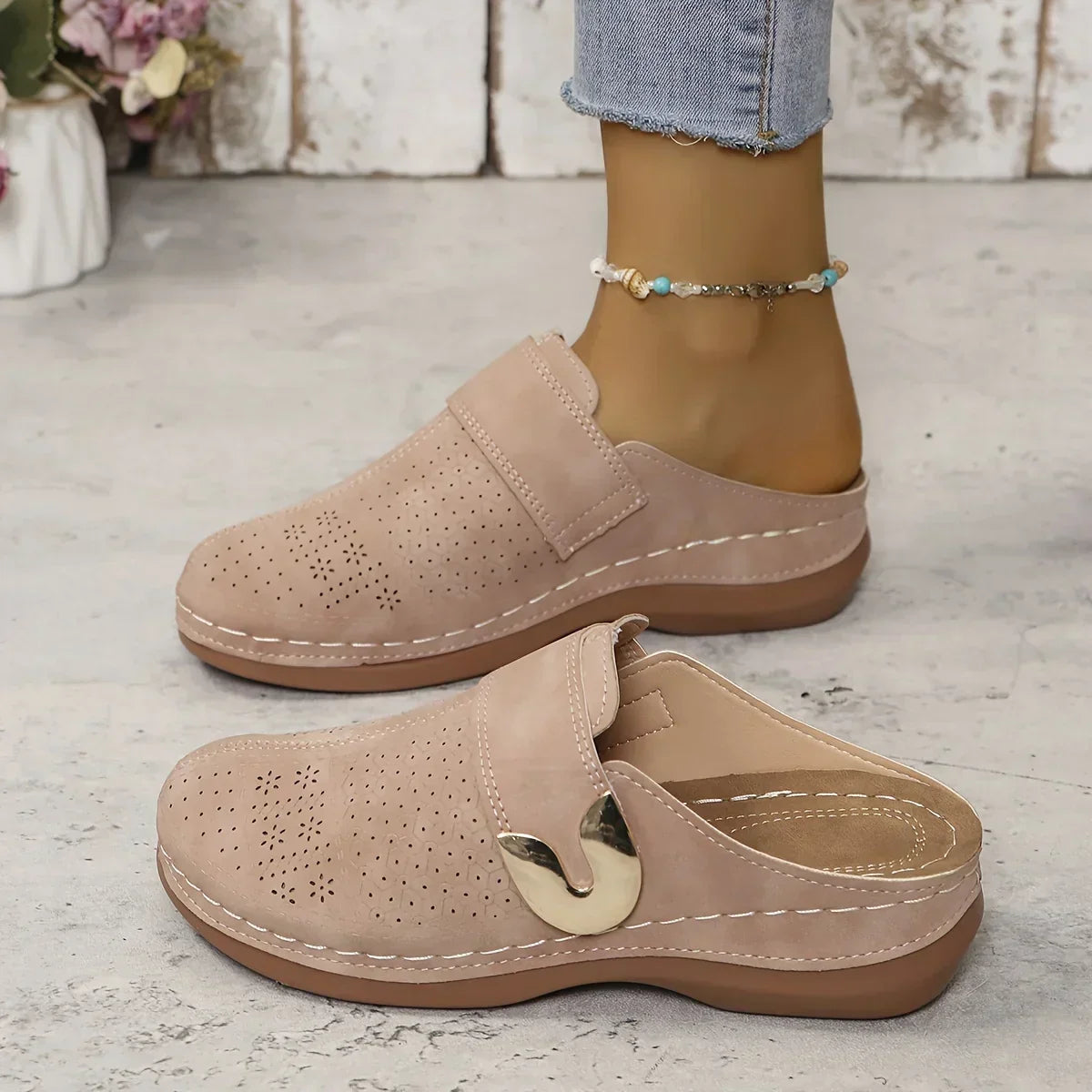 Sheryl | Chic Supportive Wedge Sandals