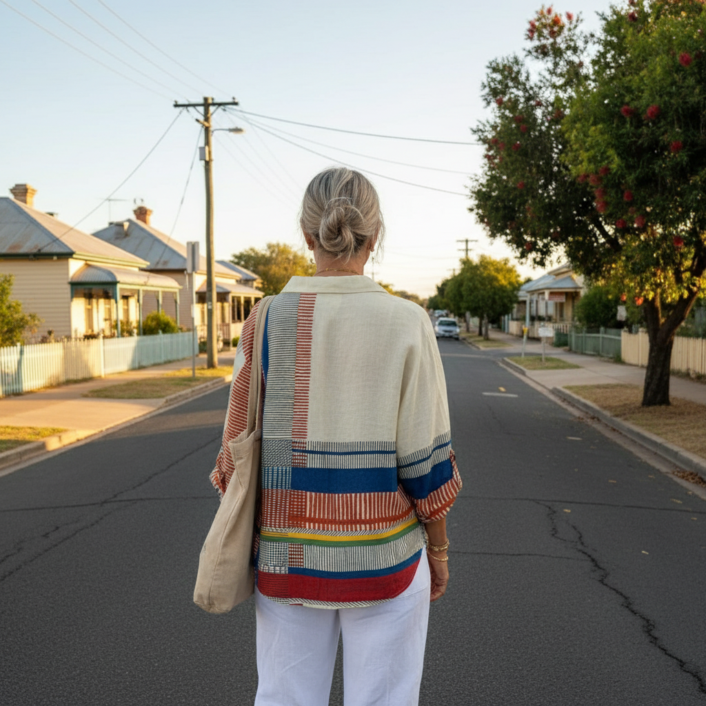 Anna | Artistic Pattern Blouse