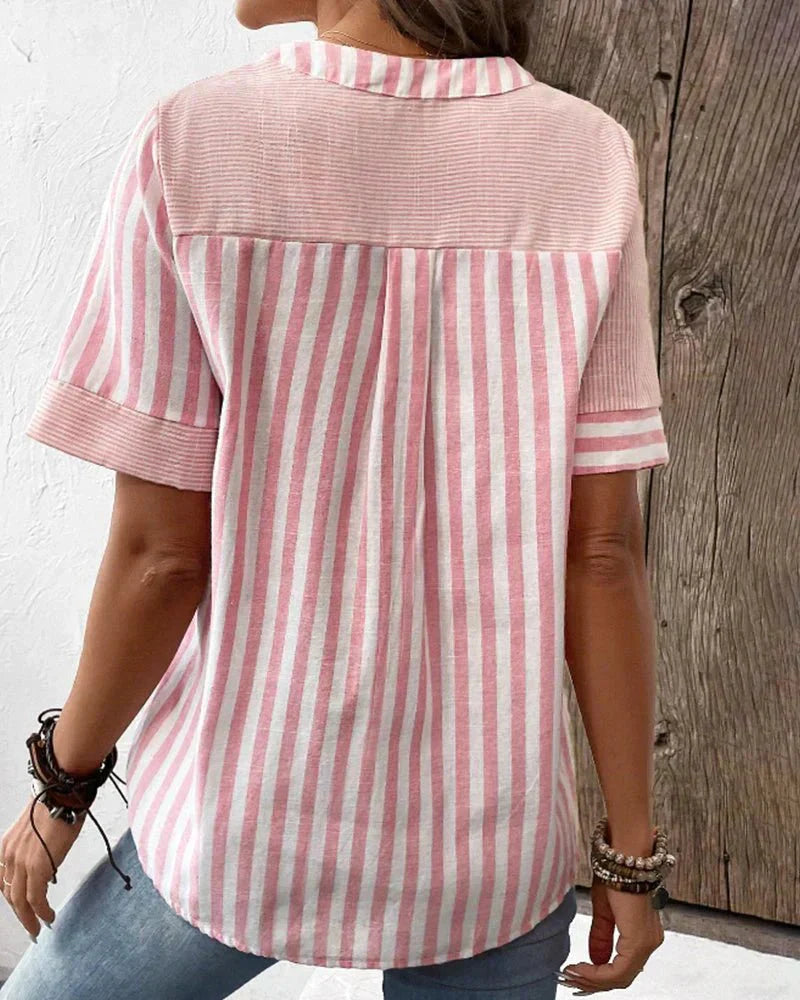 Lola | Cosy Striped Blouse