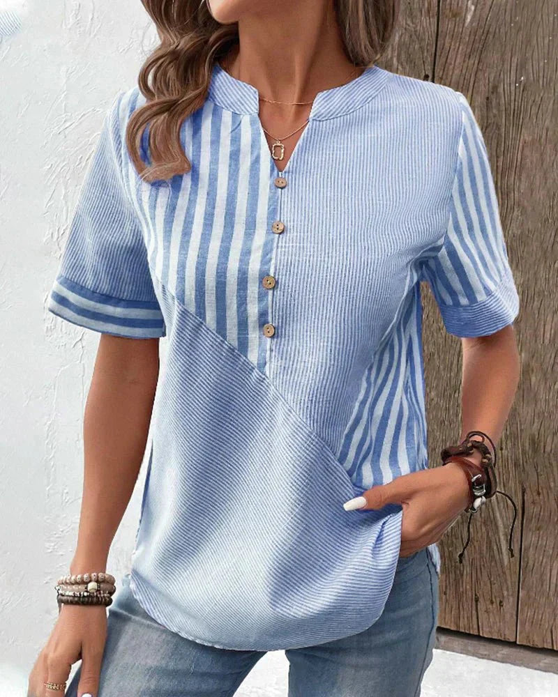Lola | Cosy Striped Blouse