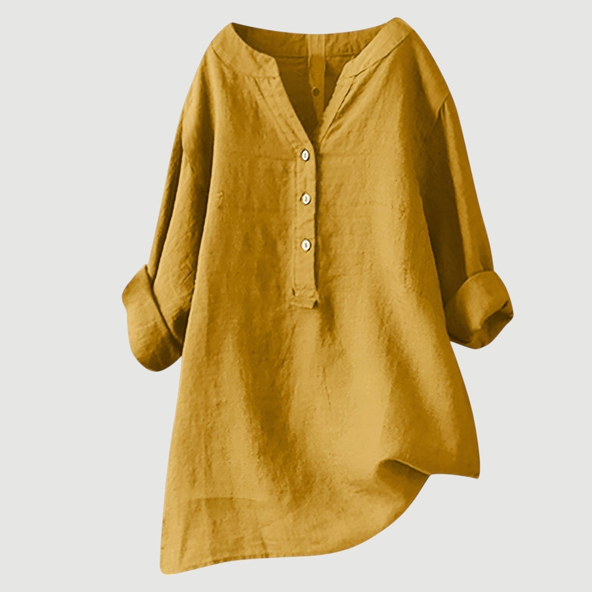 Lydia | Oversized tunic blouse with V-neck